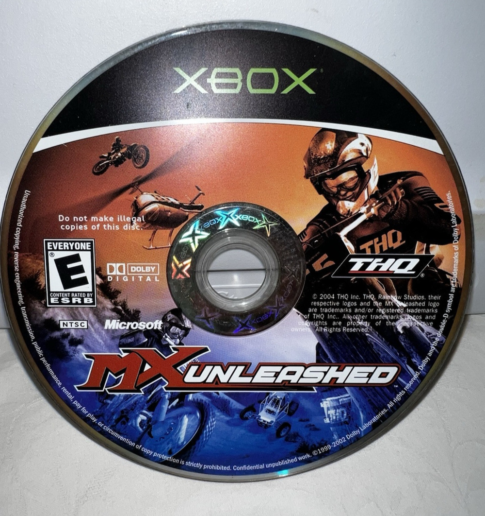 MX Unleashed - Original Xbox Game - Disc Only